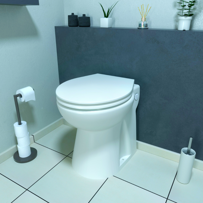 WC avec broyeur intégré - Saniflush